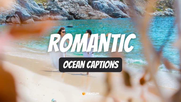 Romantic Ocean Captions for Instagram